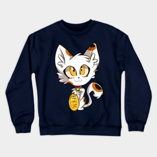 Lucky Cat Crewneck Sweatshirt